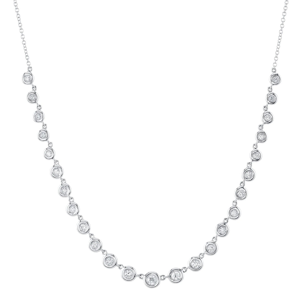 14K GOLD DIAMOND DANIELLA NECKLACE