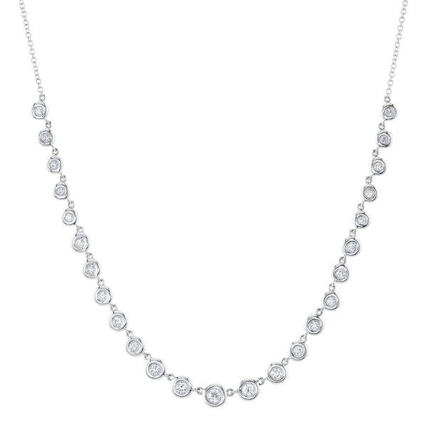 14K GOLD DIAMOND DANIELLA NECKLACE