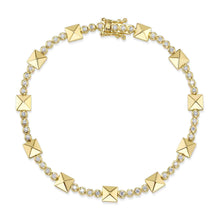 14K GOLD DIAMOND JESSICA BRACELET