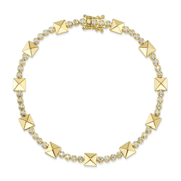 14K GOLD DIAMOND JESSICA BRACELET