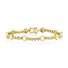 14K GOLD DIAMOND MICKI BRACELET