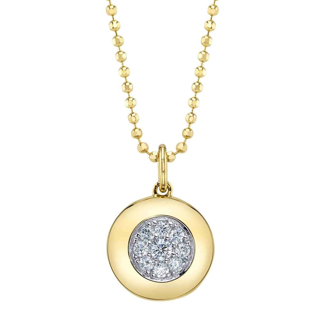 14K GOLD DIAMOND KARINA NECKLACE