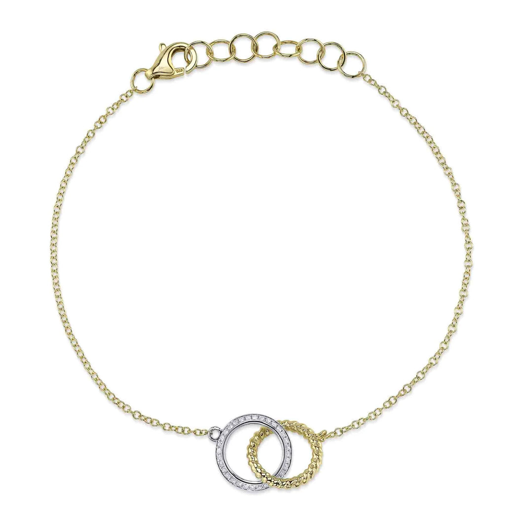 14K GOLD DIAMOND MARABELLE BRACELET