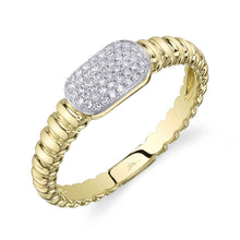 14K GOLD DIAMOND BRIA RING