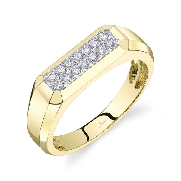 14K GOLD DIAMOND BECCA RING