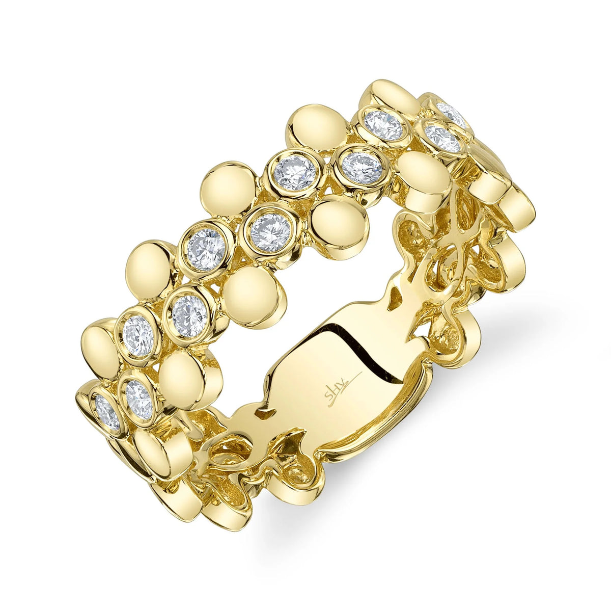 14K GOLD DIAMOND KAITLAN BEZEL RING – Jen K Online