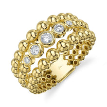 14K GOLD DIAMOND BRITNEY RING