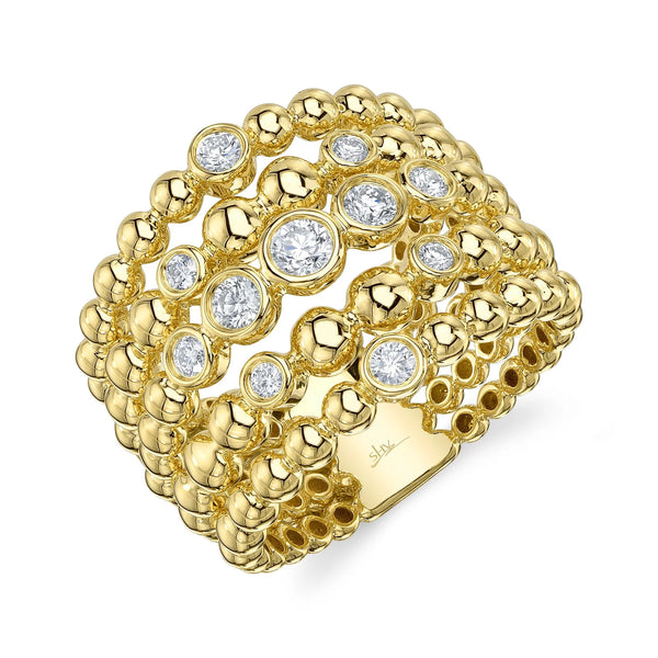 14K GOLD DIAMOND ERIKA RING