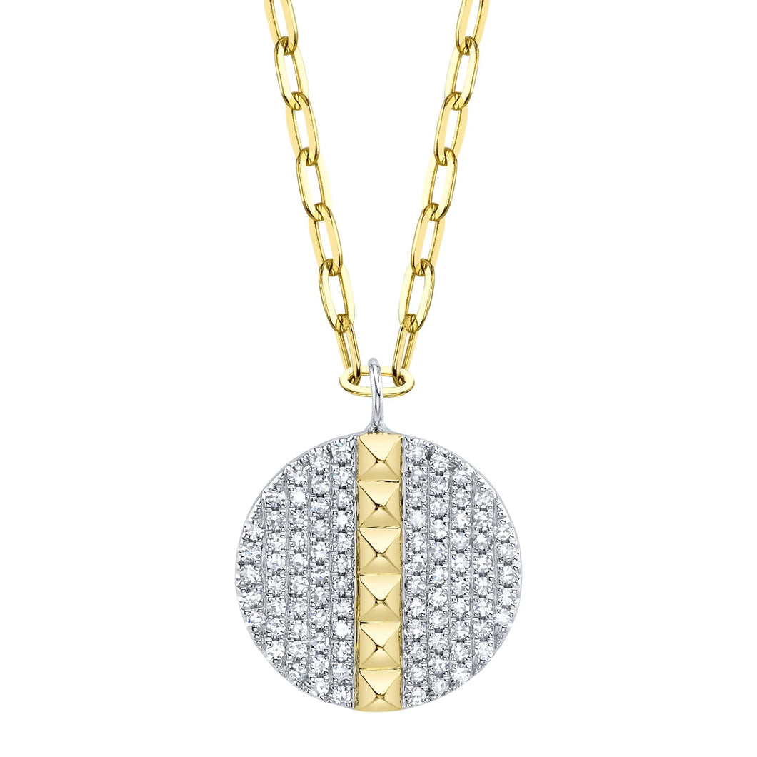 14K GOLD DIAMOND TRIXIE NECKLACE