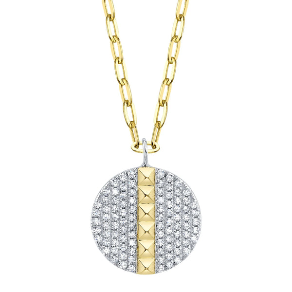 14K GOLD DIAMOND TRIXIE NECKLACE