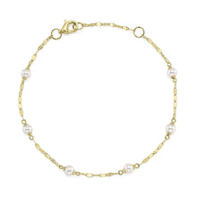 14K GOLD PEARL LIOR BRACELET