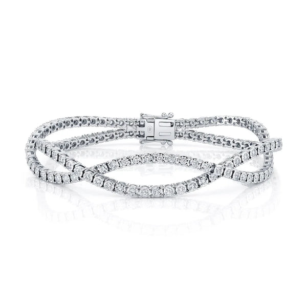 14K GOLD DIAMOND SASHA BRACELET