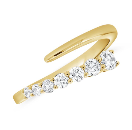 14K GOLD DIAMOND JESS RING