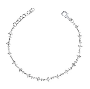14K GOLD DIAMOND HATTIE BRACELET