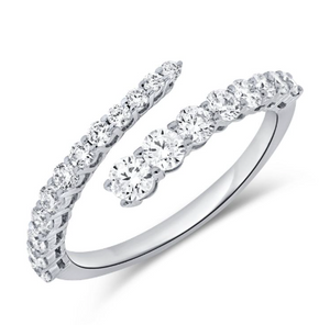 14K GOLD DIAMOND ADLEY RING
