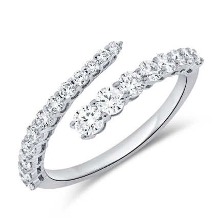 14K GOLD DIAMOND ADLEY RING