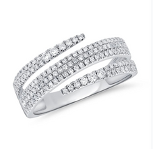 14K GOLD DIAMOND ANNIE RING