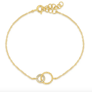 14K GOLD DIAMOND MARIA BRACELET