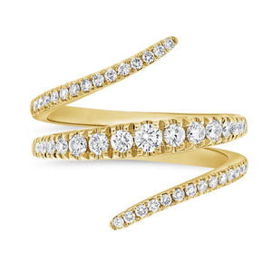 14K GOLD DIAMOND SKYE RING