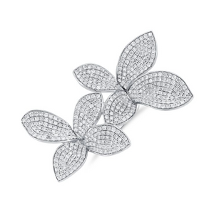 14K GOLD DIAMOND AMELIA FLOWER RING