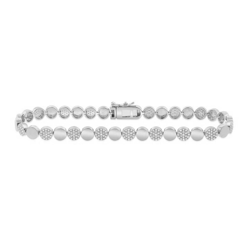 14K GOLD DIAMOND KIM BRACELET