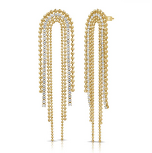 14K GOLD DIAMOND ELLIE EARRINGS