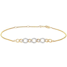 14K GOLD DIAMOND BRIA BRACELET