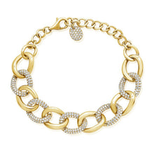 14K GOLD DIAMOND KAREN BRACELET