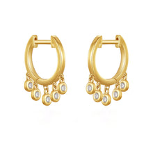 14K GOLD DIAMOND PAIGE HUGGIES