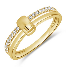 14K GOLD DIAMOND OLIVIA RING