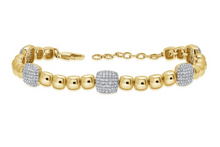 14K GOLD DIAMOND REESA BRACELET