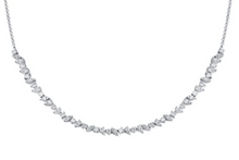 14K GOLD DIAMOND NINA NECKLACE