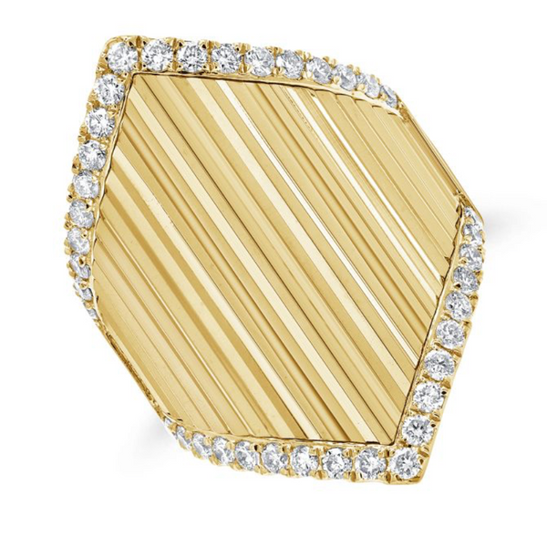 14K GOLD DIAMOND ANNABELLE RING