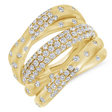 14K GOLD DIAMOND GIGI RING