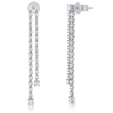 14K GOLD DIAMOND LYNN EARRINGS