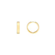 14K GOLD HARPER HOOPS