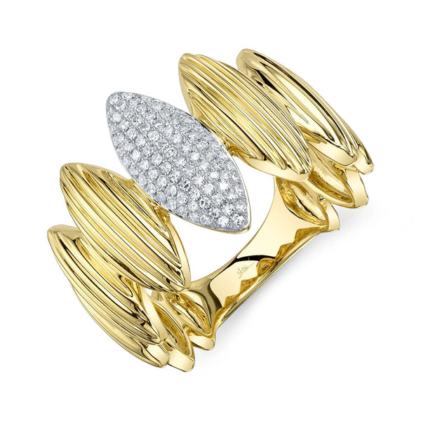 14K GOLD DIAMOND WINONA MARQUISE RING