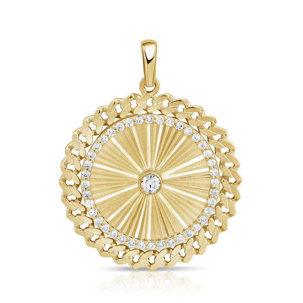 14K GOLD DIAMOND ANNA CHARM