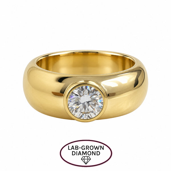 14K GOLD LAB GROWN DIAMOND MADDIE RING