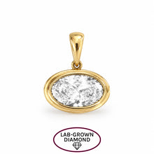 14K GOLD LAB GROWN DIAMOND LEXI CHARM