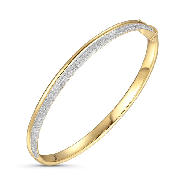 14K GOLD DIAMOND ELLA BANGLE