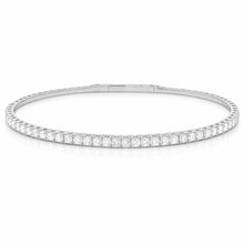 14K GOLD 1.85 CT DIAMOND JOELLE FLEX BANGLE