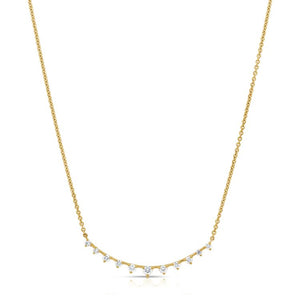 14K GOLD DIAMOND BETTY NECKLACE