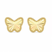 14K GOLD BREE BUTTERFLY STUDS