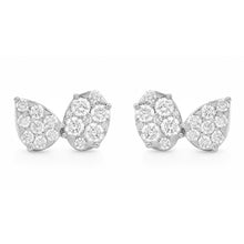 14K GOLD DIAMOND DARIEL STUDS