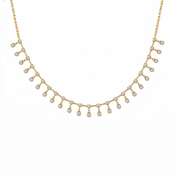 14K GOLD DIAMOND FELICITY NECKLACE
