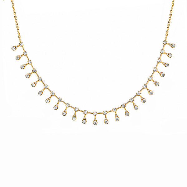 14K GOLD DIAMOND FELICITY NECKLACE