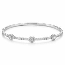 14K GOLD DIAMOND CARRIE FLEX BANGLE