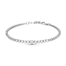 14K GOLD DIAMOND CAMI BEZEL BRACELET