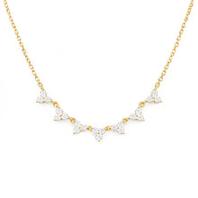 14K GOLD DIAMOND BRIA NECKLACE